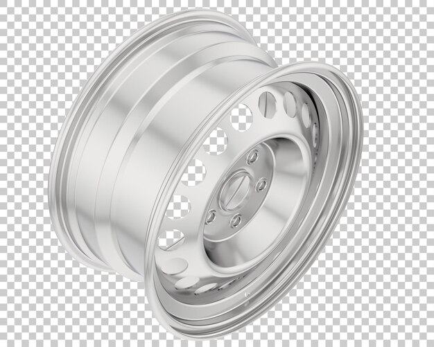 Borde aislado en la ilustración de representación 3d de fondo transparente