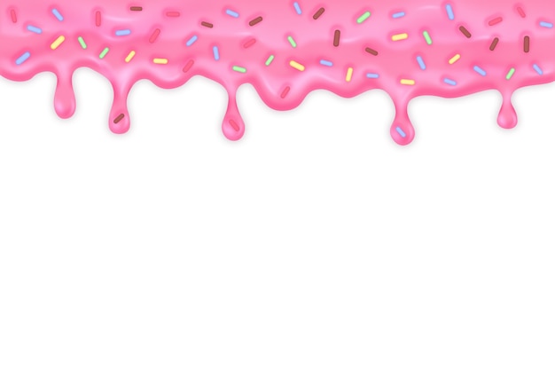 Bordure supérieure fondue