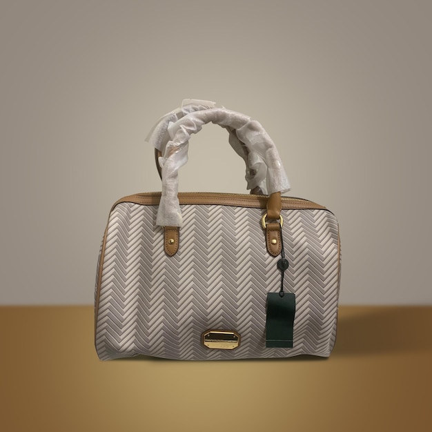 borsa o borsa di vanità a disegno di pelle