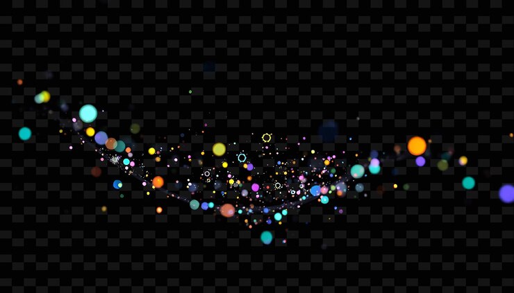 PSD los bosones brillantes son manchas delicadas de tonos de arco iris irisante y2k neon inspirado en la textura de la luz d