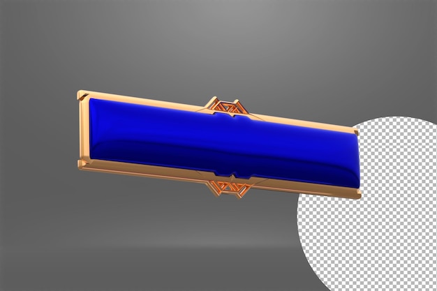 PSD botão 3d