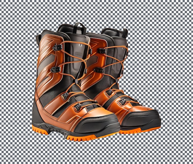 Botas bonitas com design elegante isoladas em fundo transparente