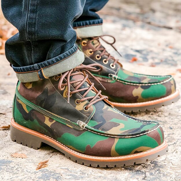 Botas de combate del ejército realistas
