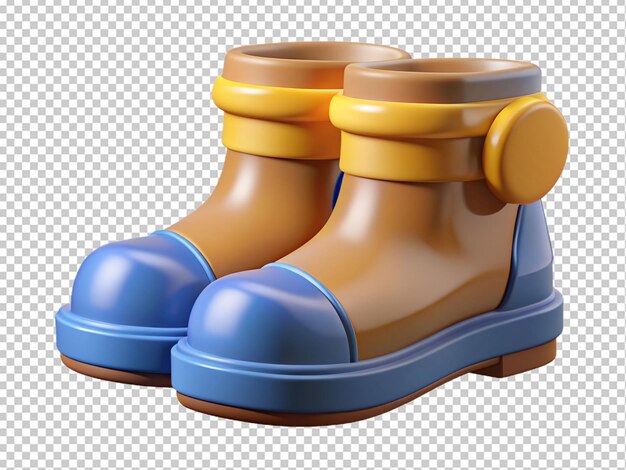 PSD las botas icono 3d