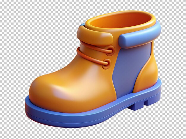 PSD las botas icono 3d