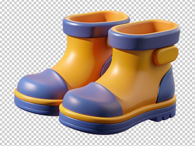 PSD las botas icono 3d