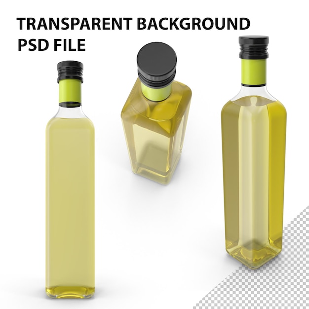 PSD botella de aceite de oliva png