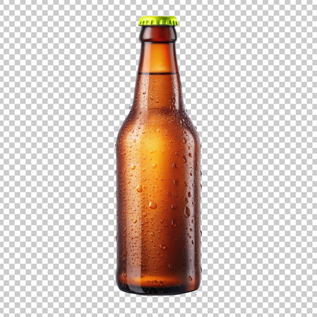 PSD una botella de cerveza.