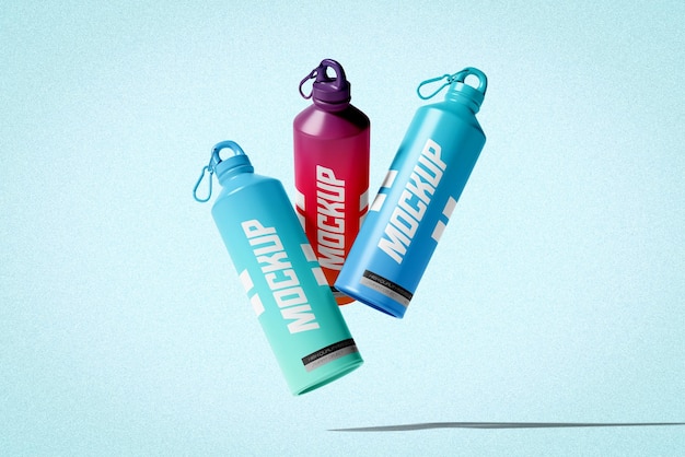 Botella de deportes maqueta