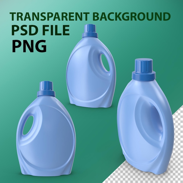 PSD botella de detergente png