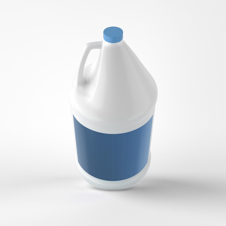 PSD botella de lejía
