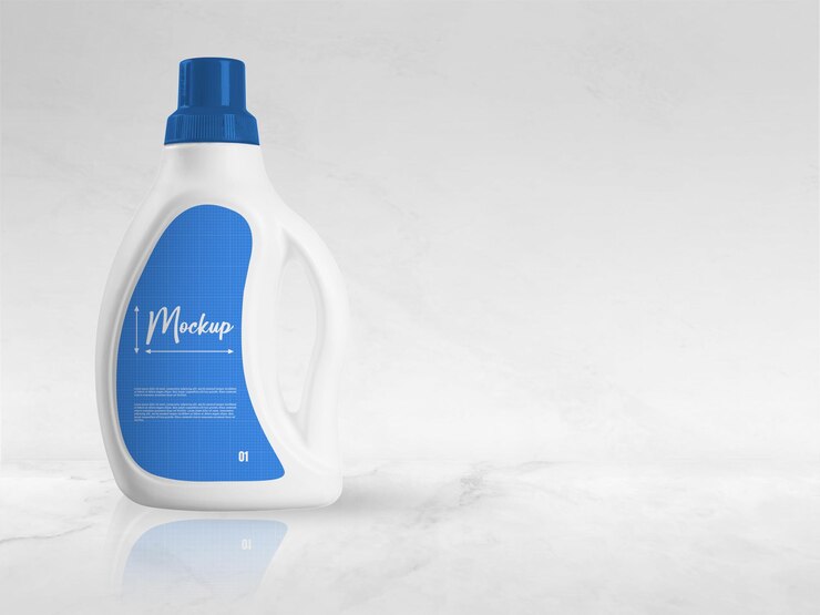 Una botella de líquido de marca de maquillaje con la palabra maquillaje.