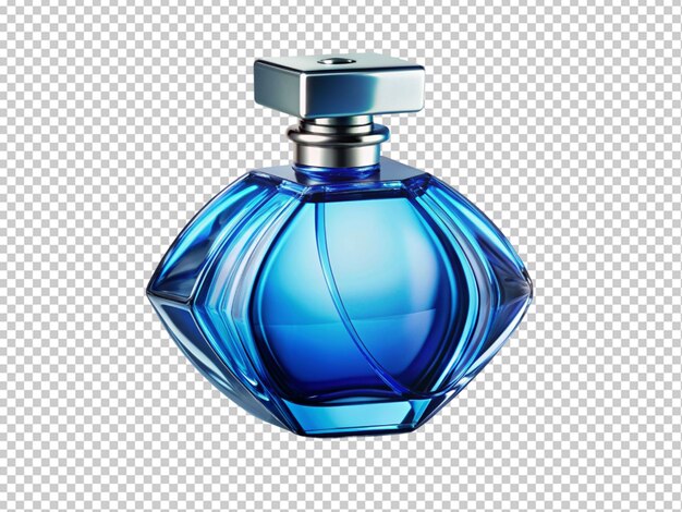 PSD una botella de perfume azul