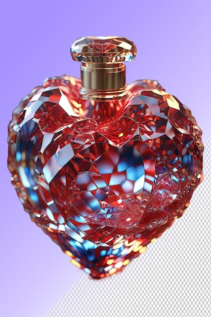 PSD una botella de perfume que dice perfume
