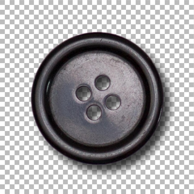 El botón de la camisa aislado en el elemento de fondo plano se puede utilizar para el proyecto de diseño