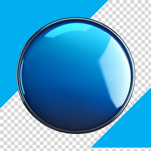 Botón circular azul con gradiente
