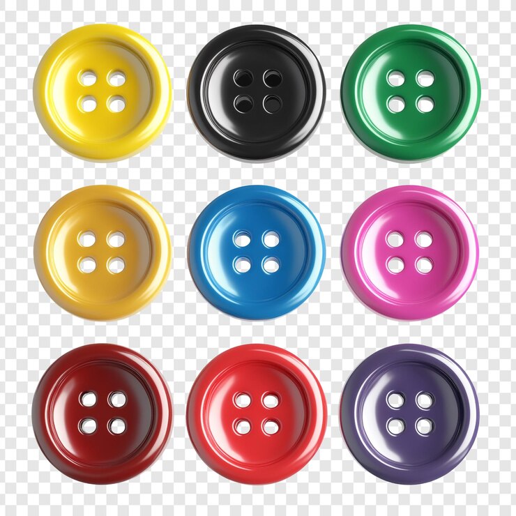 PSD botones de colores