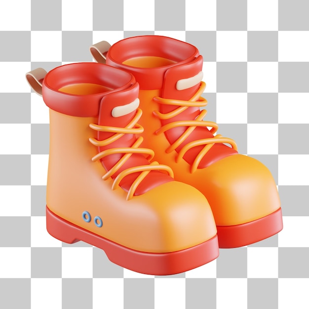 Bottes d'hiver Icône 3D
