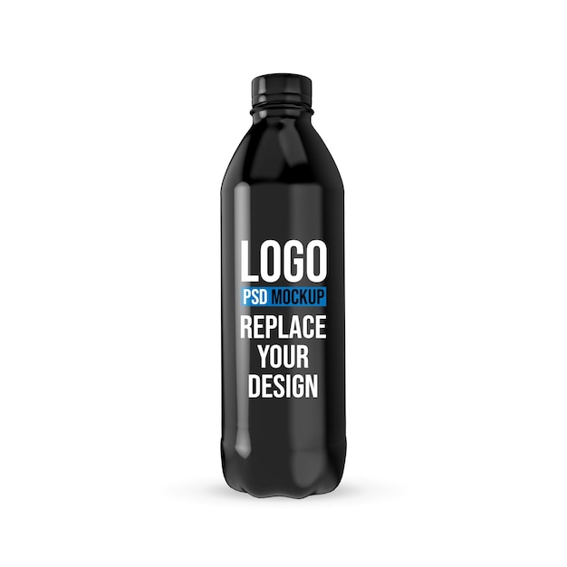 Bottiglia 3d rendering mockup design
