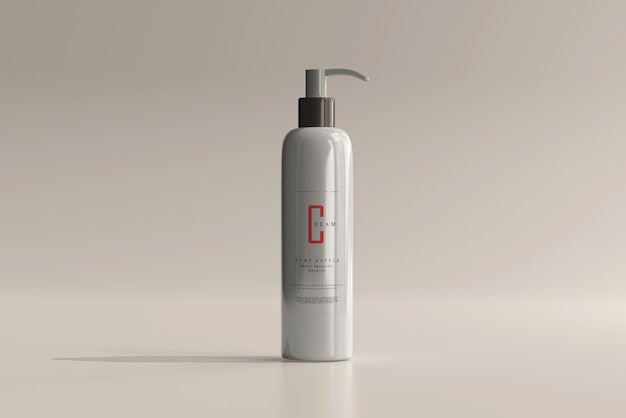 Bottiglia della pompa Mockup