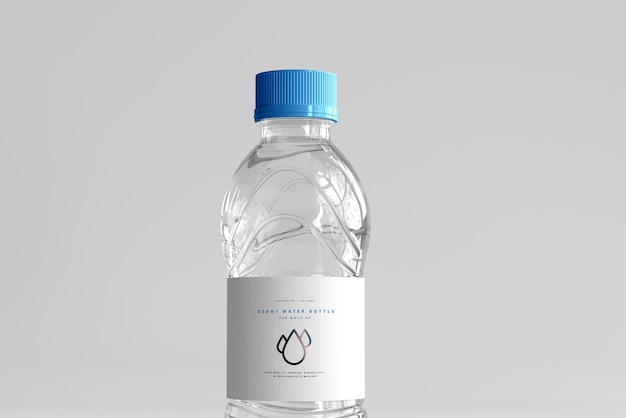 Bottiglia di acqua fresca Mockup