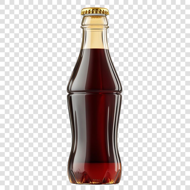 PSD bottiglia di cola