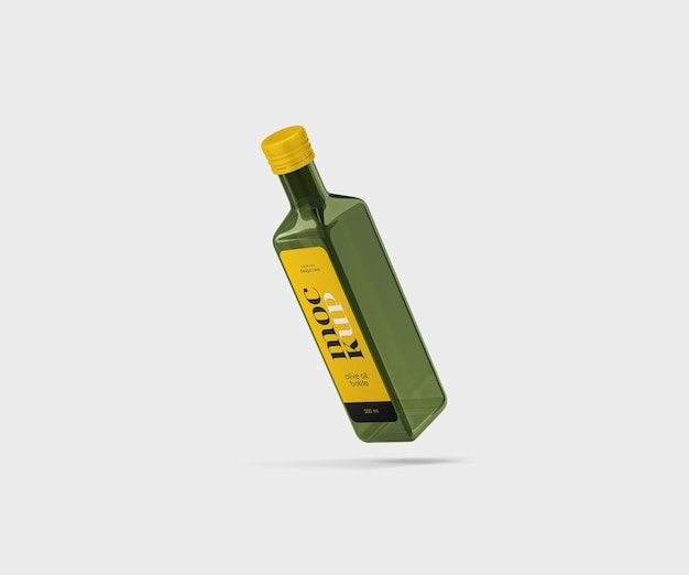 Bottiglia di olio d'oliva Mockup