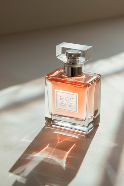 Bottiglia di profumo in modellazione in studio