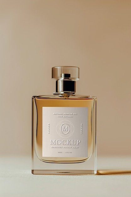 Bottiglia di profumo in modellazione in studio