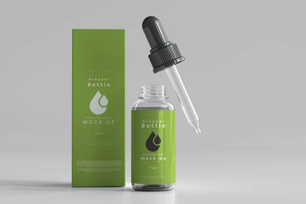 Bottiglia gocciolante per cosmetici