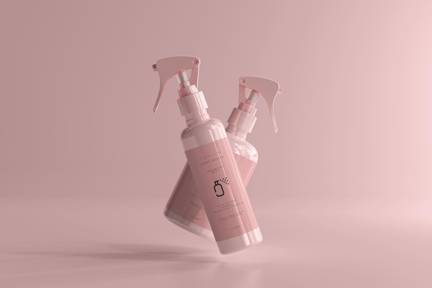 Bottiglia spray Mockup