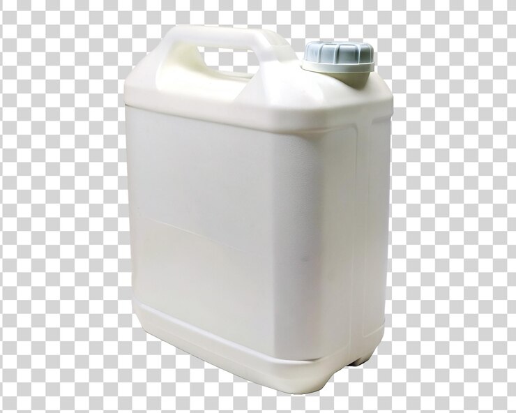 PSD bottino di plastica bianco isolato su uno sfondo trasparente