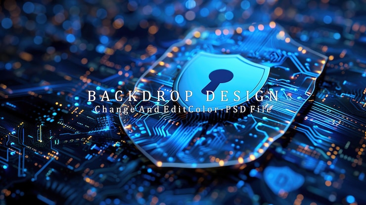 PSD bouclier de cybersécurité sur carte de circuit imprimé