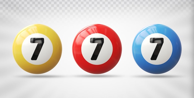 Boules De Billard Snooker Avec Numéros 7