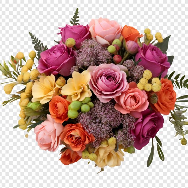 PSD un bouquet de fleurs de l'année de l' année