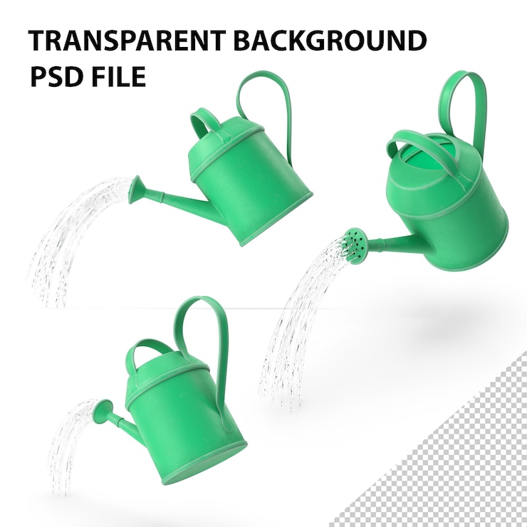 PSD bouteille d'arrosage png