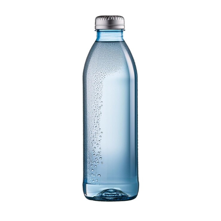 PSD une bouteille d'eau fraîche.