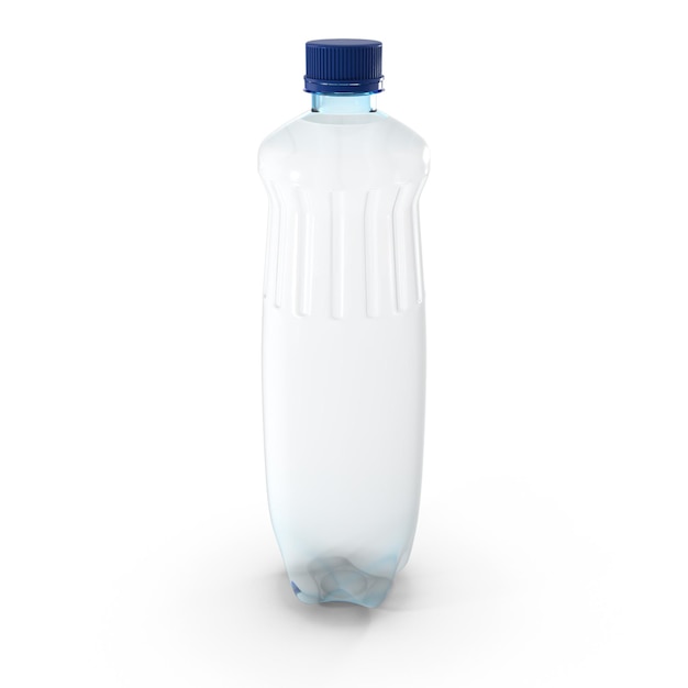 Bouteille d'eau en plastique vide