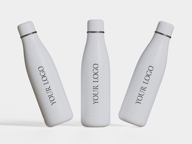 Une bouteille d'eau de voyage Tumbler Mug Mockup PSD
