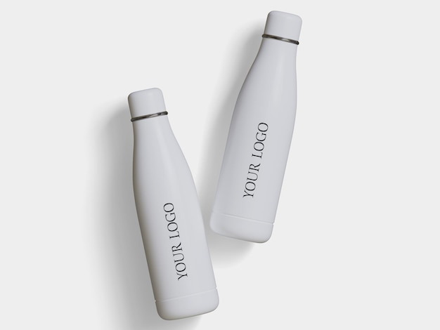 Une bouteille d'eau de voyage Tumbler Mug Mockup PSD