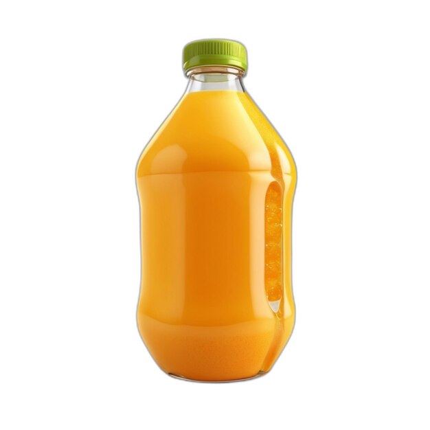 PSD bouteille de jus psd sur fond blanc