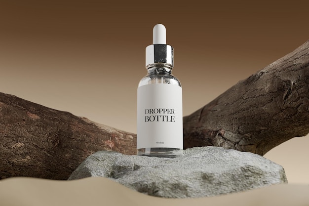 une bouteille de moquette liquide