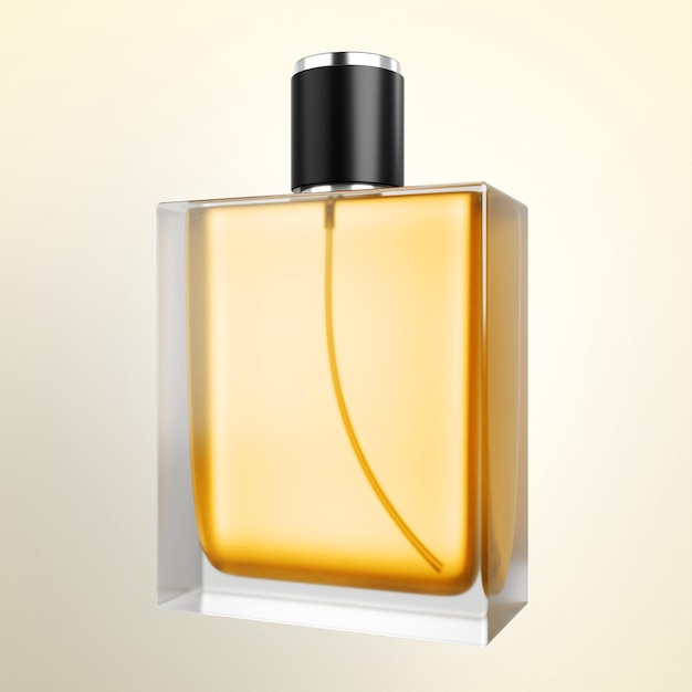 bouteille de parfum avec un arôme très parfumé et confortable