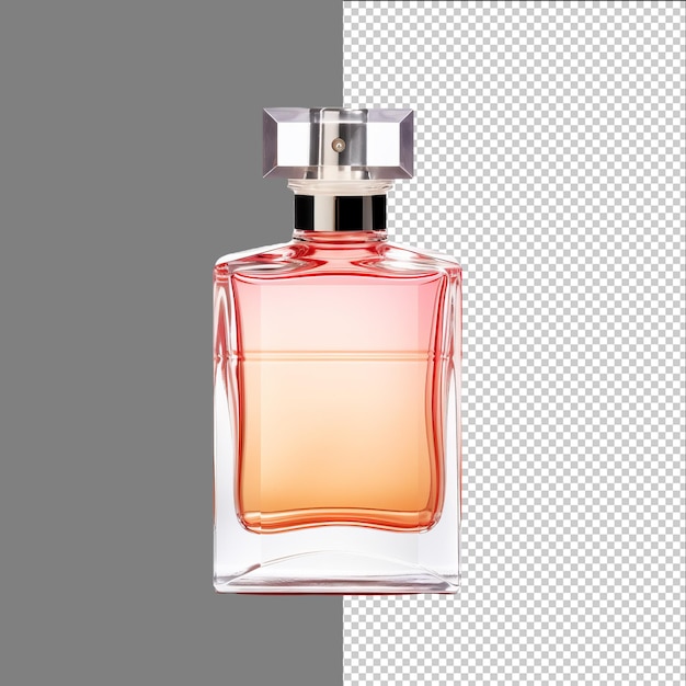Bouteille de parfum eau de parfum isolée sur fond transparent png psd