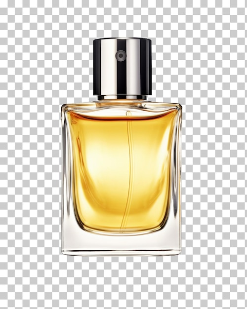 PSD bouteille de parfum élégante isolée sur un fond transparent png psd