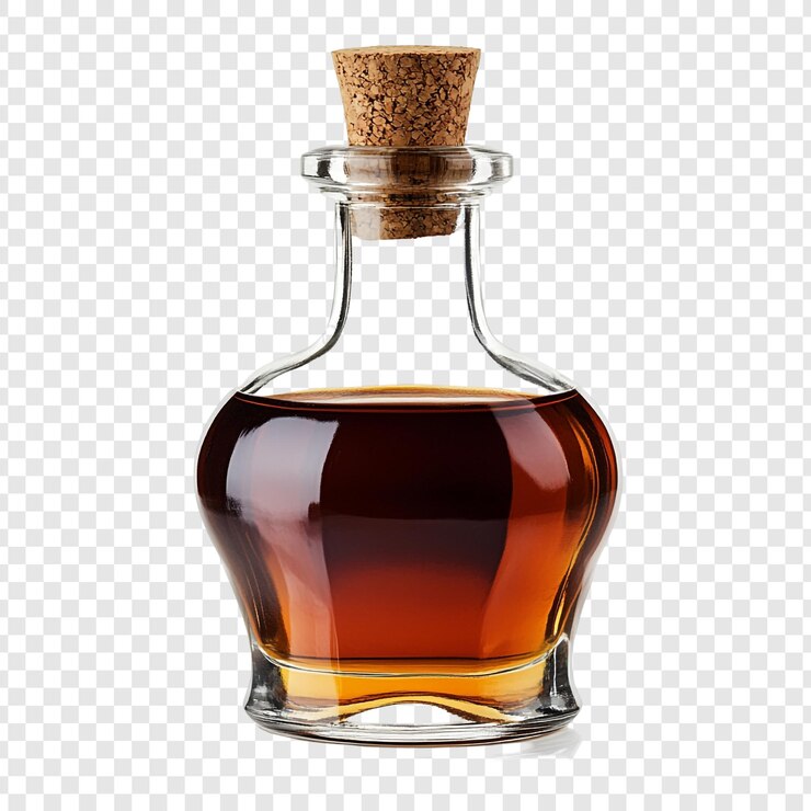 PSD bouteille en verre avec liège