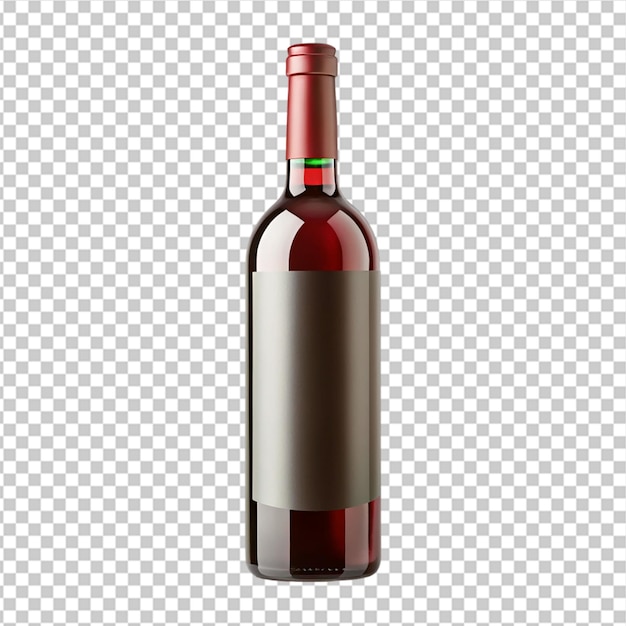 PSD bouteille de vin png