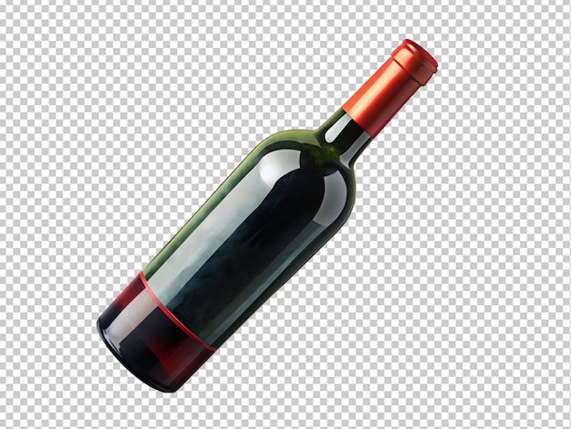 PSD bouteille de vin