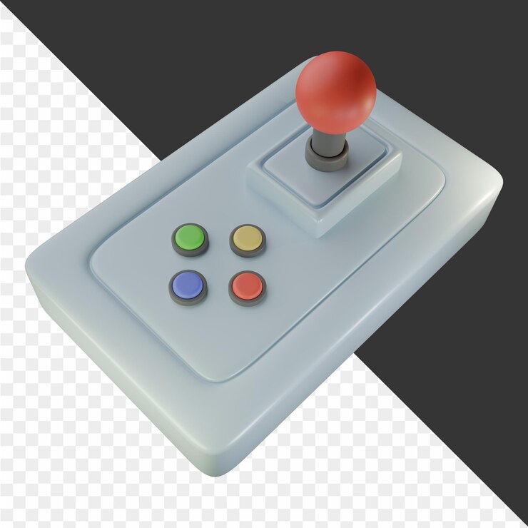 PSD un bouton blanc et rouge avec un bouton rouge dessus