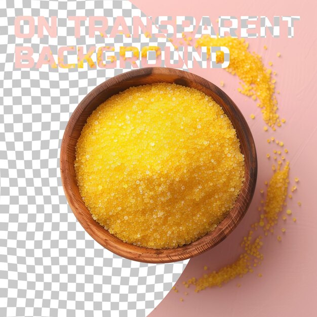 PSD a bowl of yellow substance with the words  on it  on the bottom